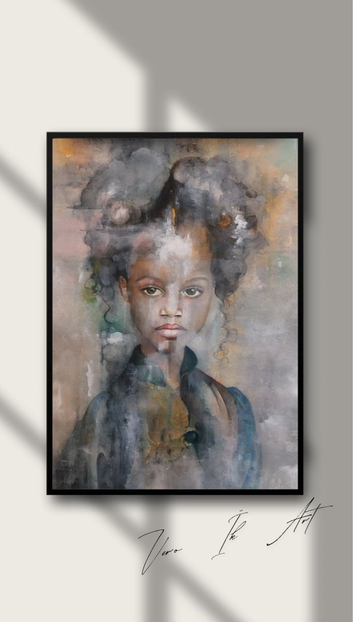 SERIE PORTRAIT #48. Sans titre 2. 40x60cm