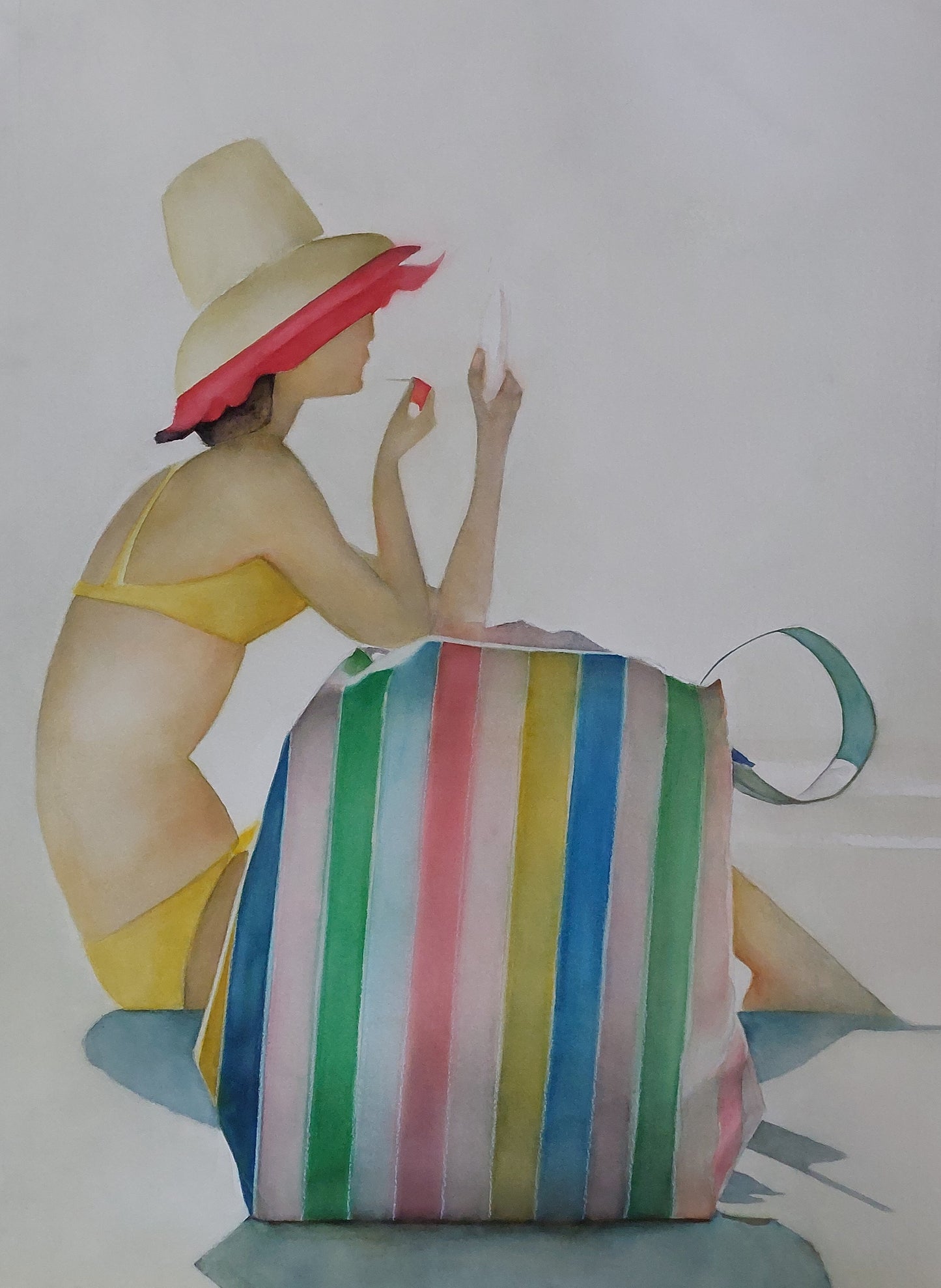 Watercolor "Seaside Holidays" ref#28