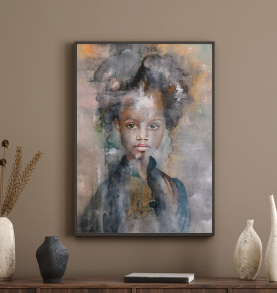 SERIE PORTRAIT #48. Sans titre 2. 40x60cm
