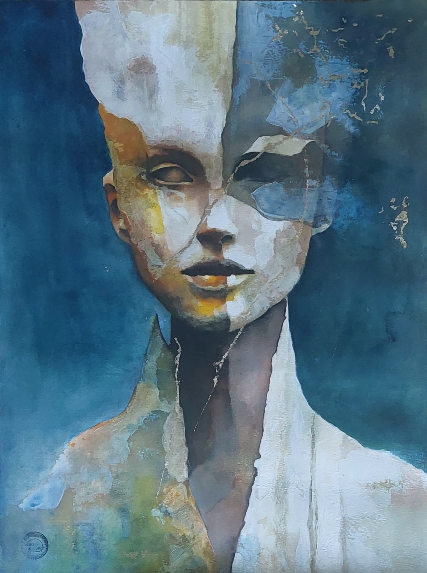 PORTRAIT OR ET MATIÈRES #57