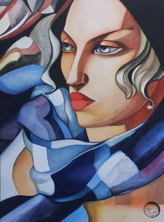 PORTRAIT ART DECO 4 #10
