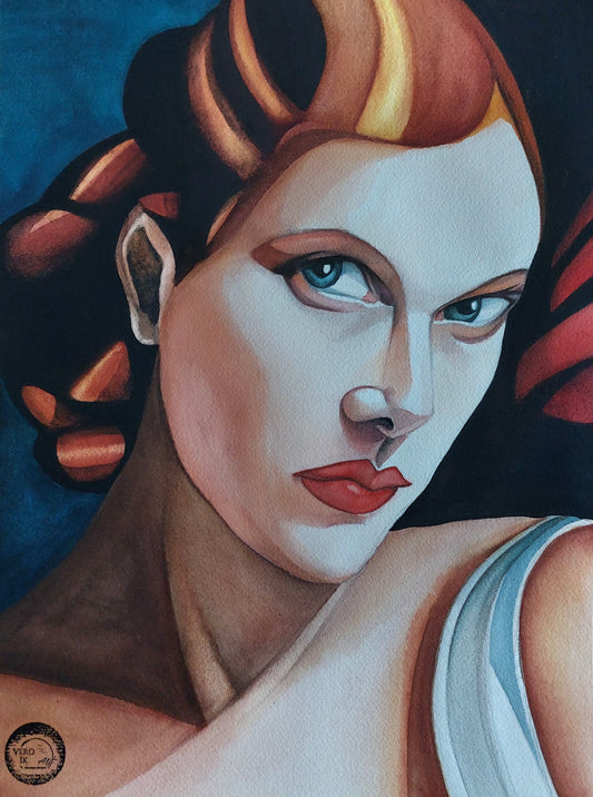 PORTRAIT ART DECO 6 #35