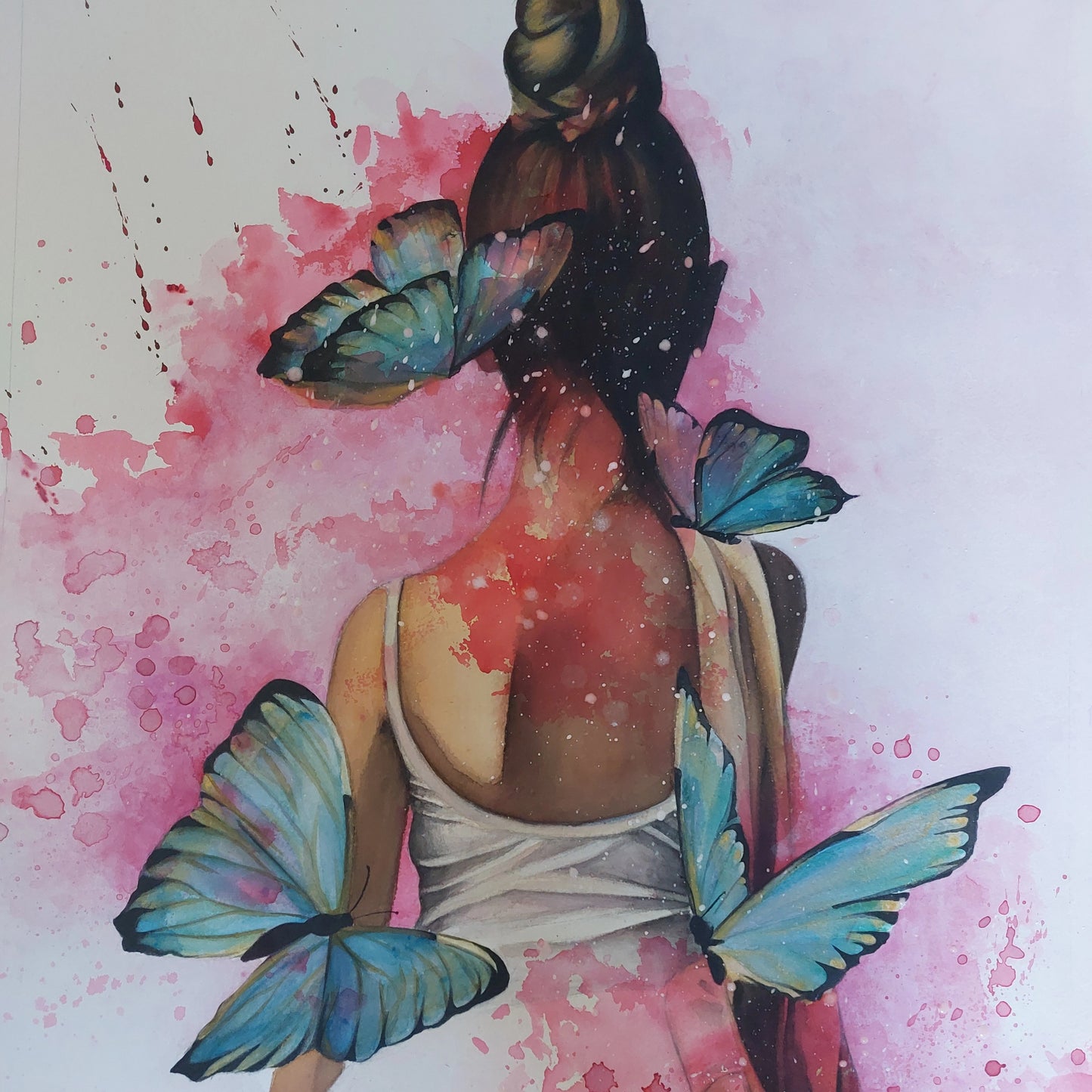 "La danseuse aux papillons" réf #1